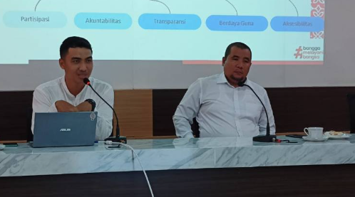 Kunjungan dan pendampingan dari Biro Organisasi Setda Provinsi NTB dalam rangka persiapan Pemantauan dan Evaluasi Penyelenggaraan Pelayanan Publik Tahun 2025